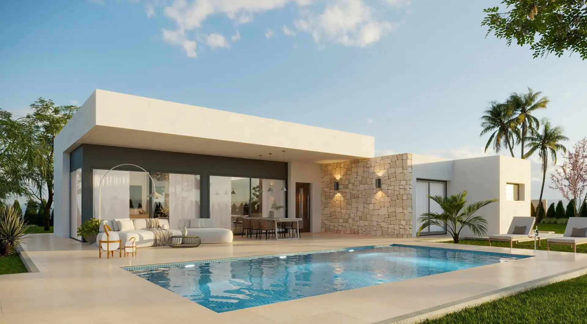 Detached house with pool for sale in Pedanías Oeste