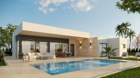 Villas de obra nueva situadas en término de Aspe.