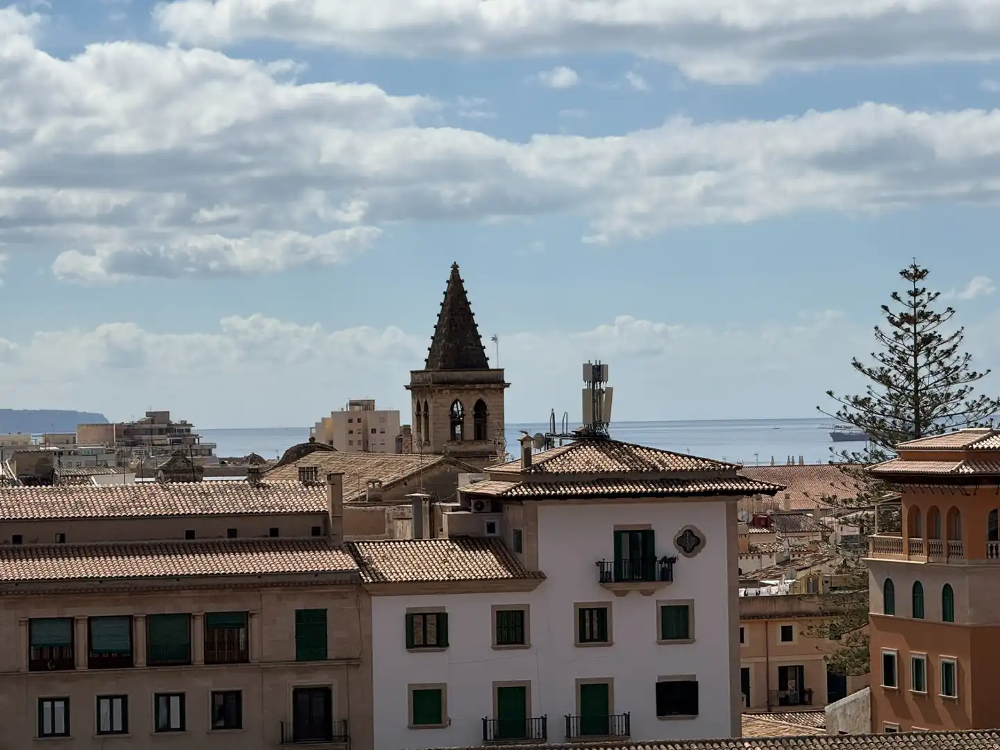 Vista exterior de Ático en venta en  Palma de Mallorca con Aire acondicionado y Terraza