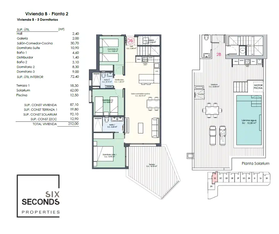 Penthouse mit Pool zum Verkauf in Benijófar, imagen 2