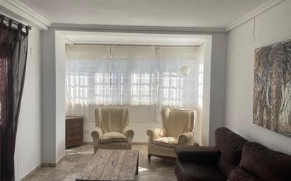 Living room of Flat for sale in  Córdoba Capital  with Heating, Private garden and Parquet flooring