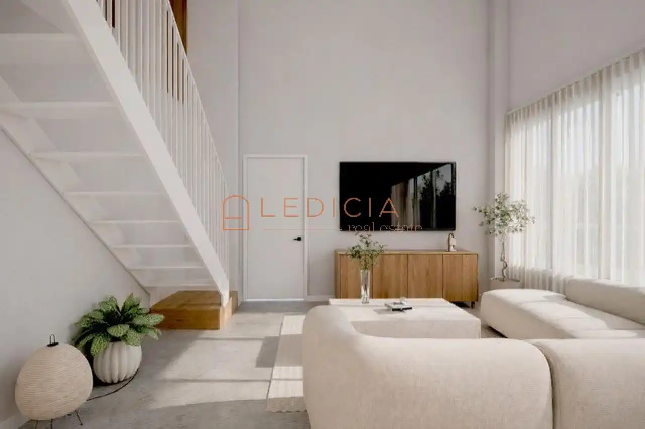Sala de estar de Piso en venta en Cangas  con Calefacción y Amueblado