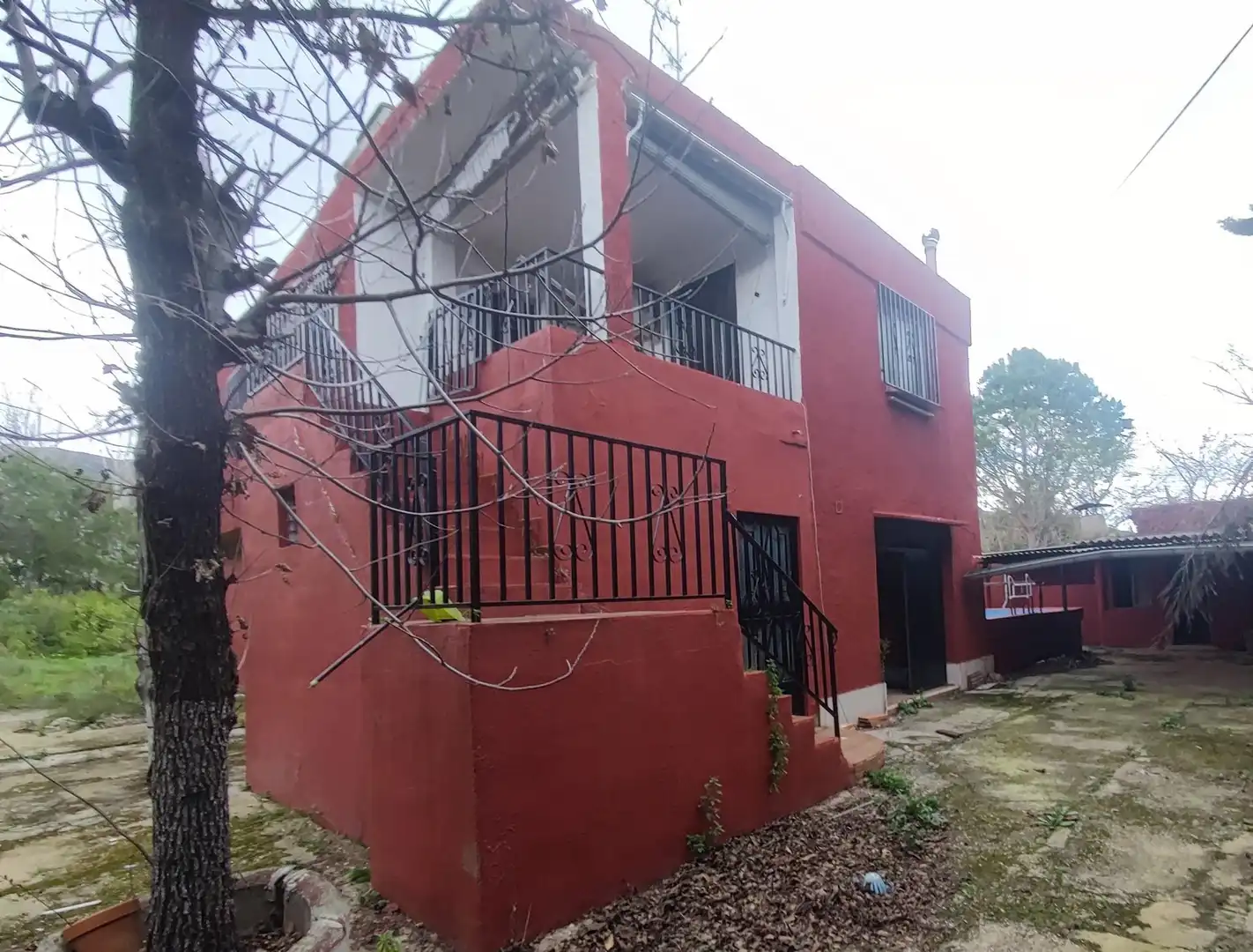 Vista exterior de Finca rústica en venta en Alzira con Terraza y Piscina