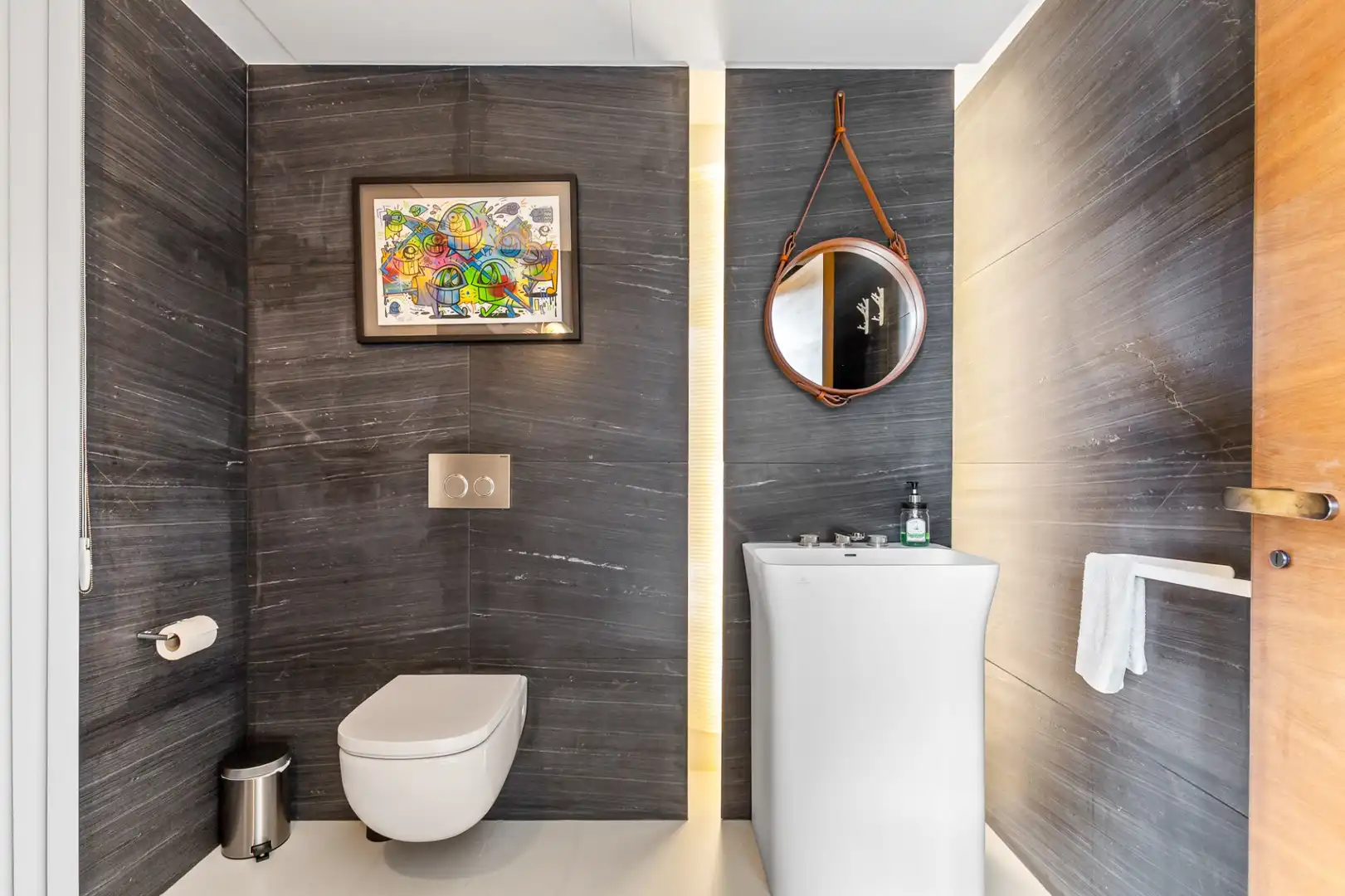 Baño de Casa o chalet en venta en Esplugues de Llobregat con Aire acondicionado, Calefacción y Terraza