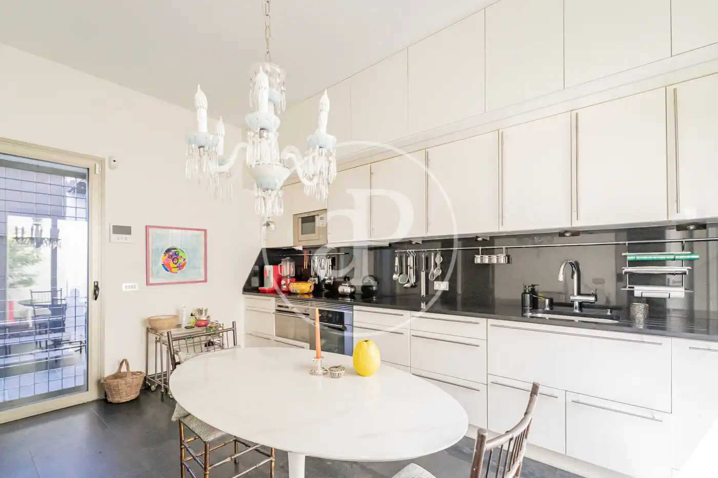 Kitchen of Houses for rent in Madrid  with Air Conditioner, Heating and Private garden