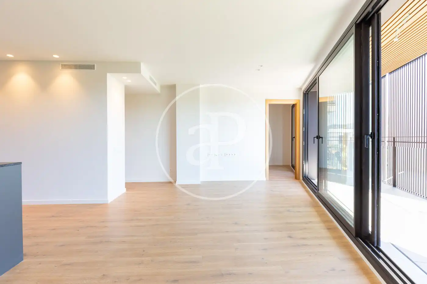 Living room of Flat for rent in Sant Cugat del Vallès  with Air Conditioner, Heating and Terrace