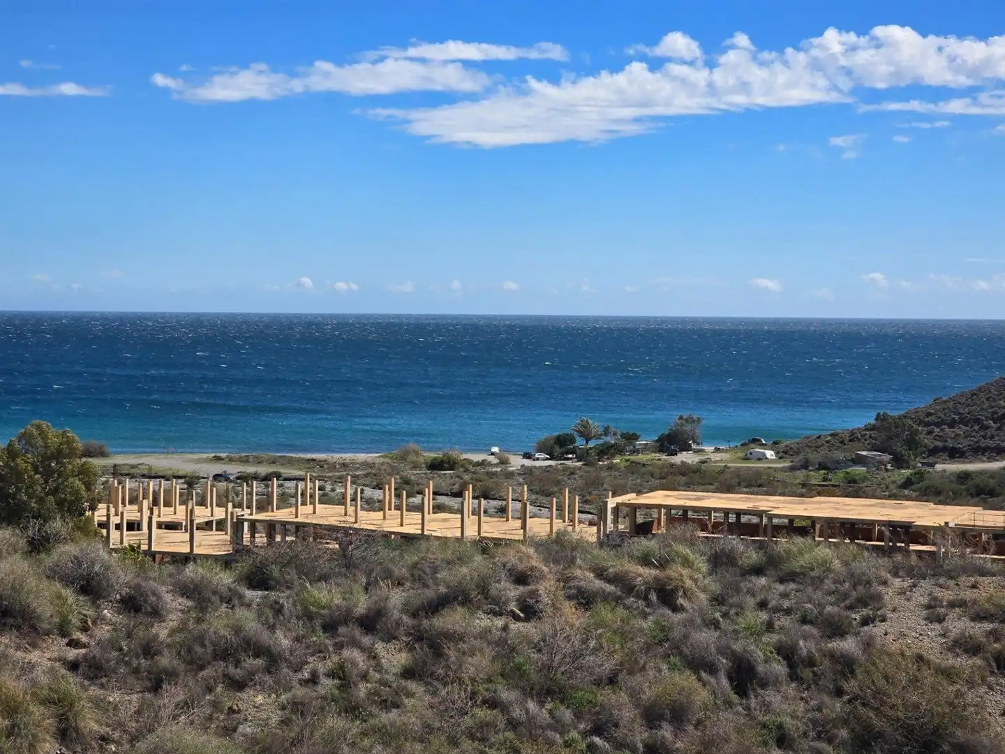 Exterior view of Land for sale in Mojácar