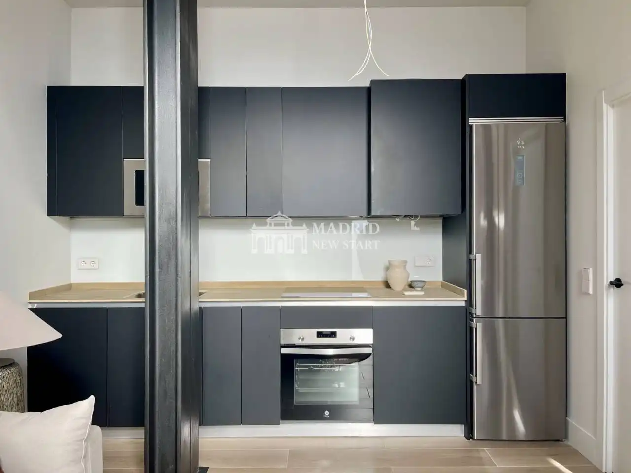 Cocina de Loft de alquiler en Madrid con Aire acondicionado, Calefacción y Amueblado