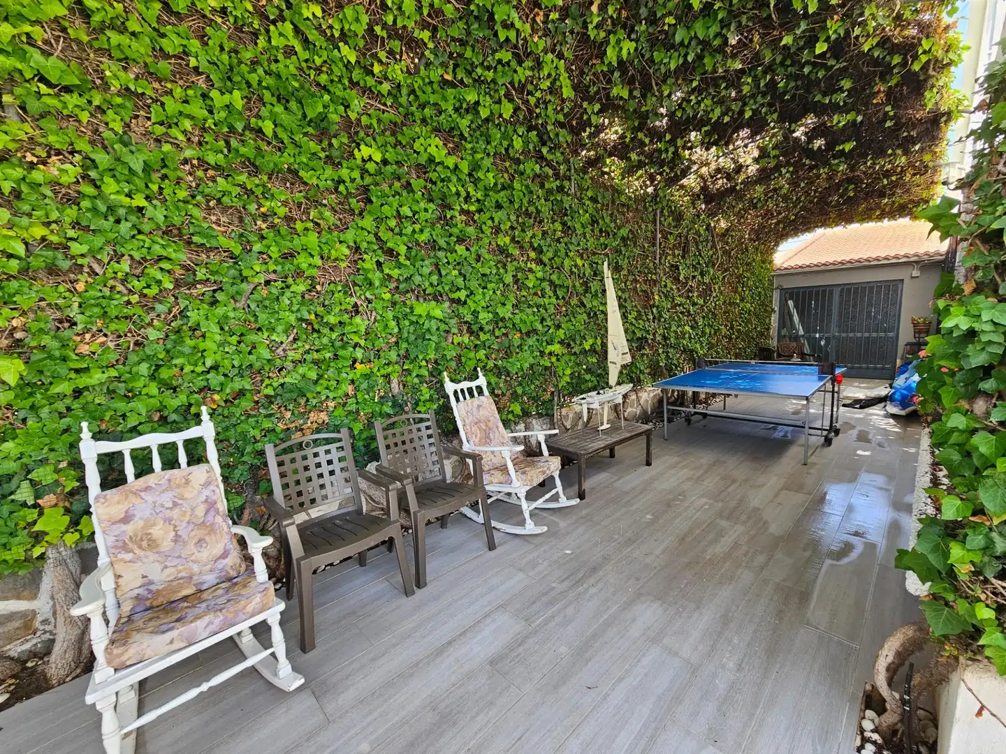 Terraza de Casa o chalet en venta en San Javier con Aire acondicionado, Jardín privado y Piscina
