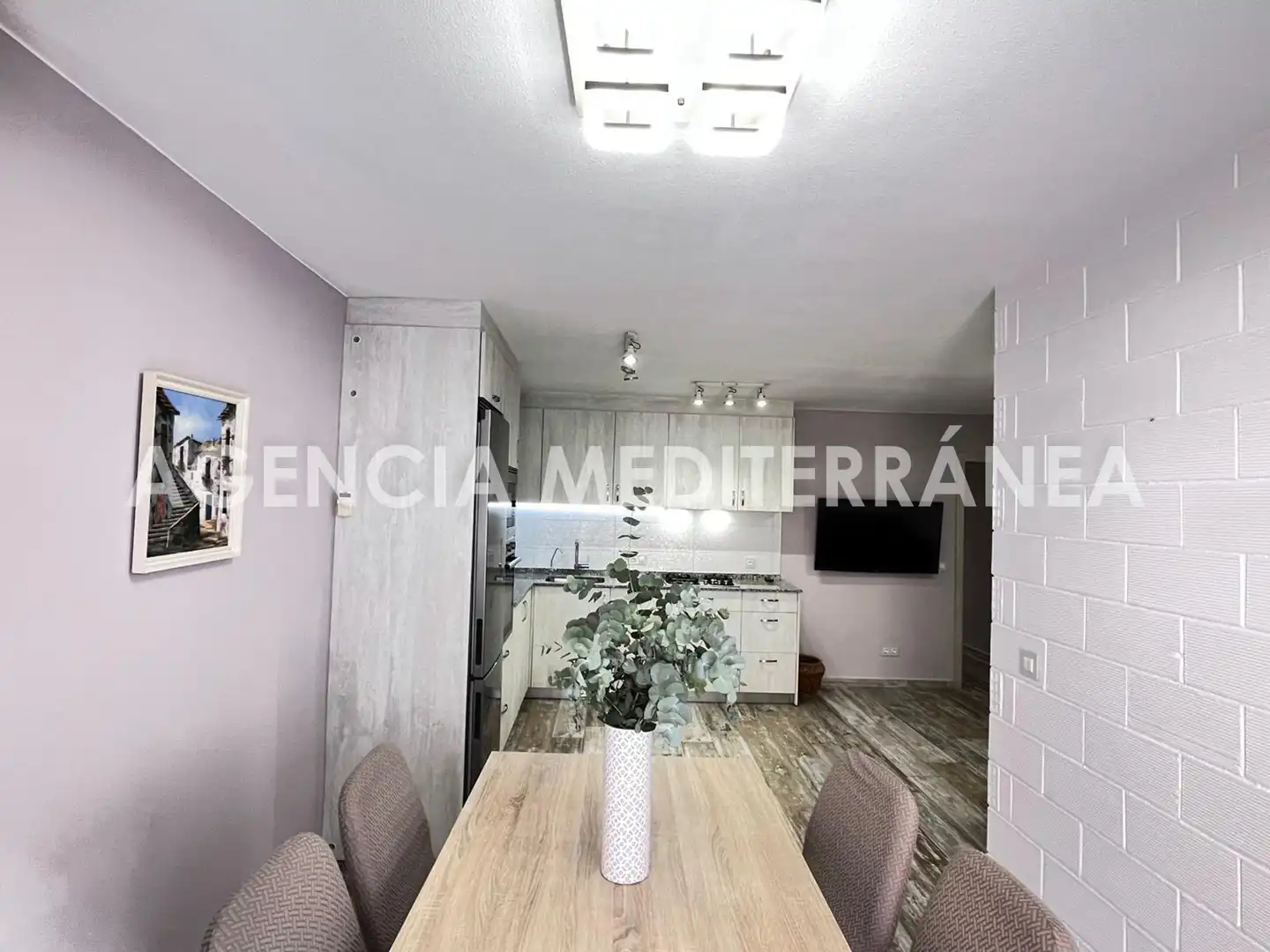 Kitchen of Flat for sale in Dénia  with Air Conditioner, Heating and Terrace