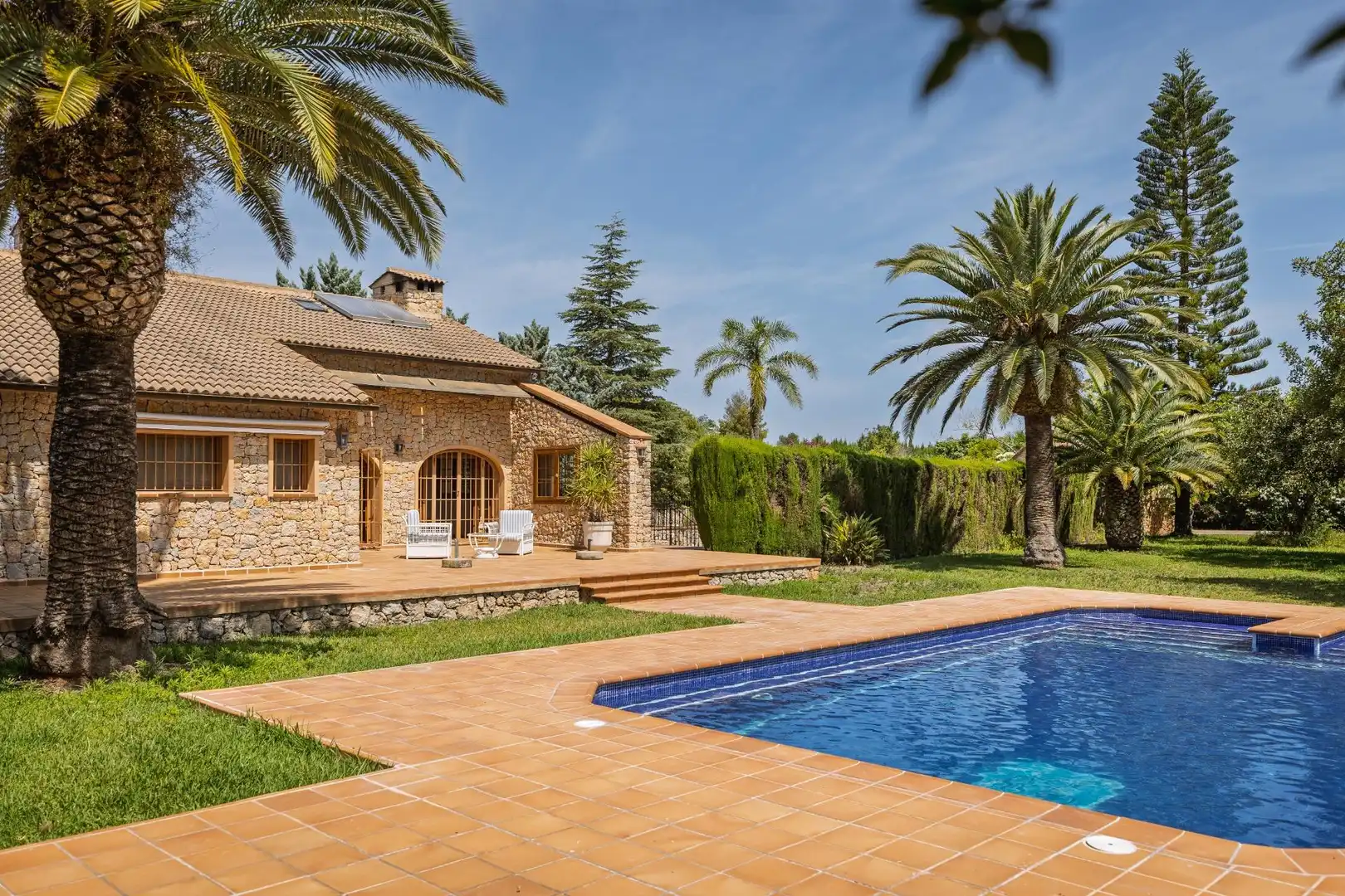 Jardí de Casa o xalet en venda en Pedreguer amb Aire condicionat, Calefacció i Jardí privat