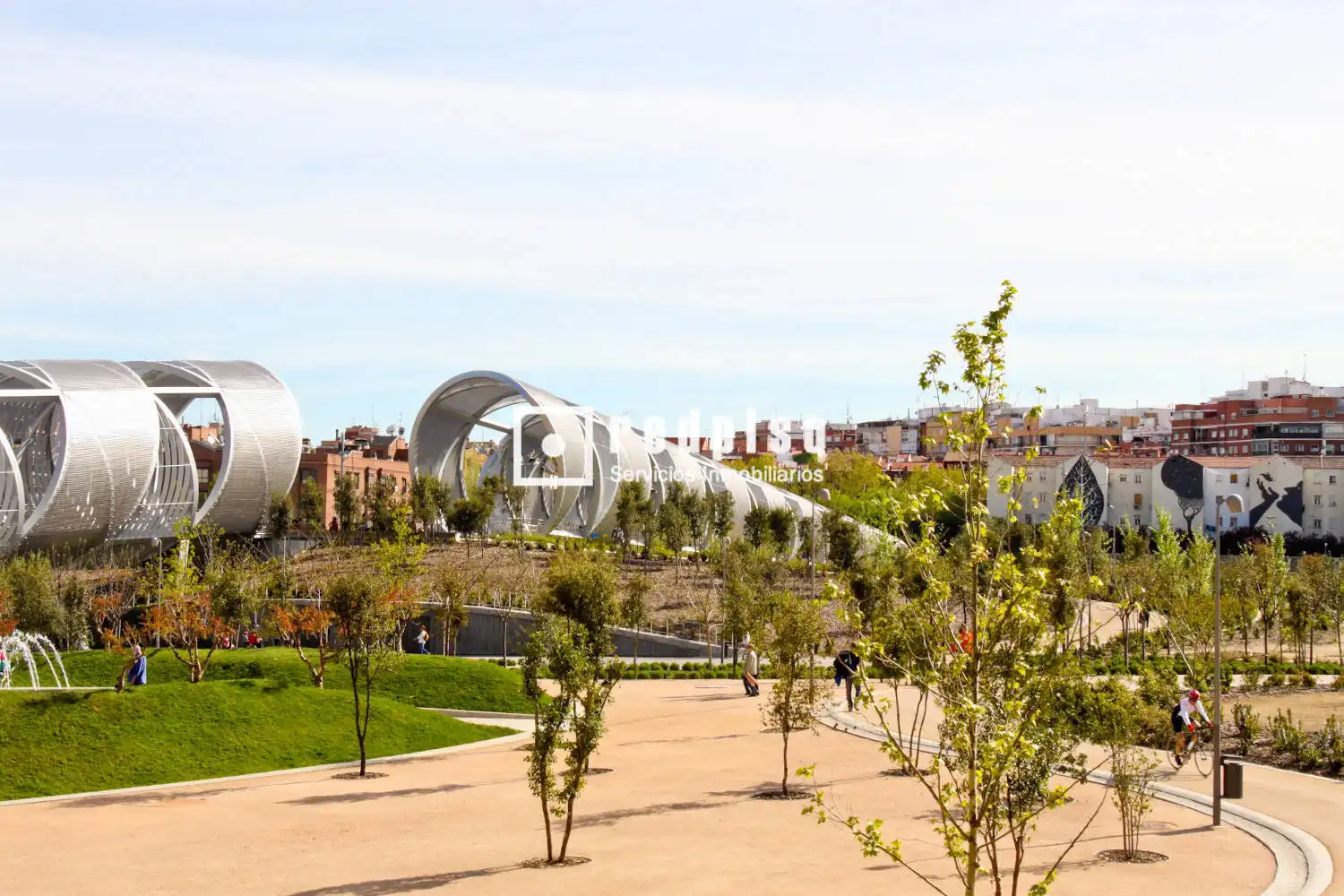 Vista exterior de Piso en venta en Madrid