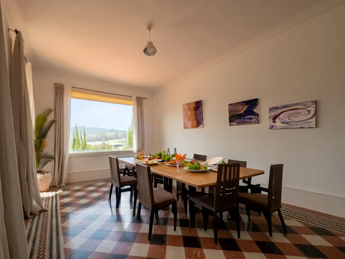 Esszimmer von Haus oder Chalet zum Verkauf in Santa Brígida mit Privatgarten, Terrasse und Abstellraum