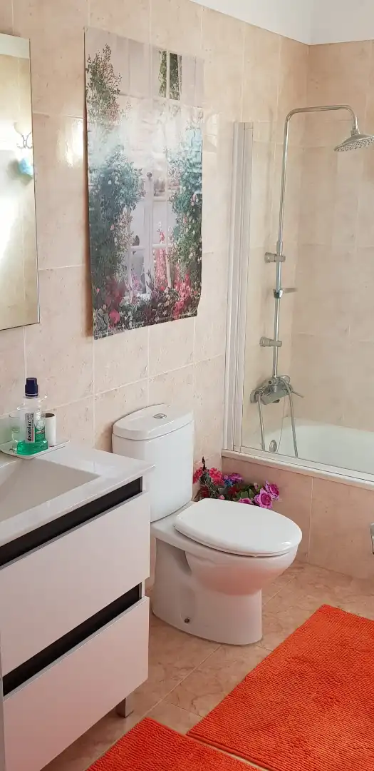 Bathroom of Houses for sale in San Cristóbal de la Laguna  with Private garden, Parquet flooring and Terrace