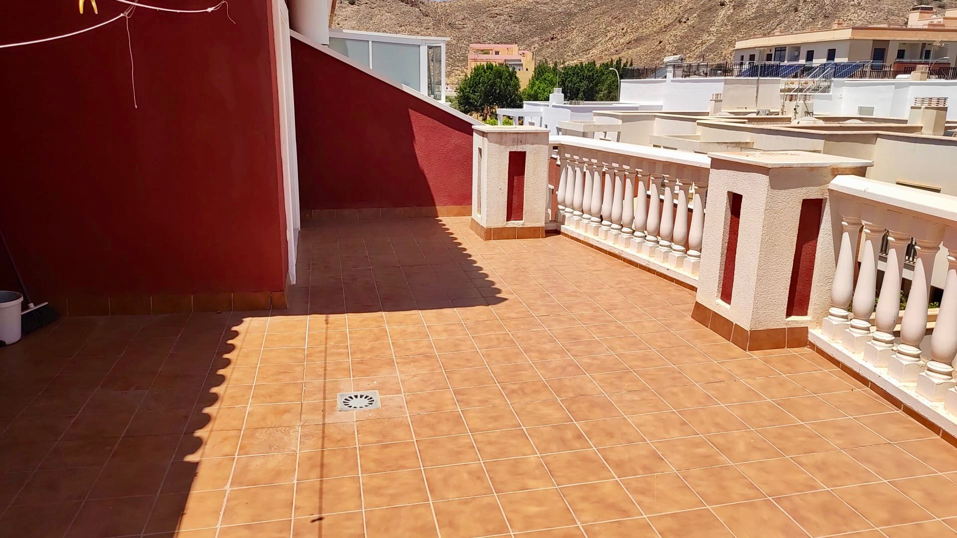 Terrace of Attic to rent in Berja  with Air Conditioner, Heating and Private garden