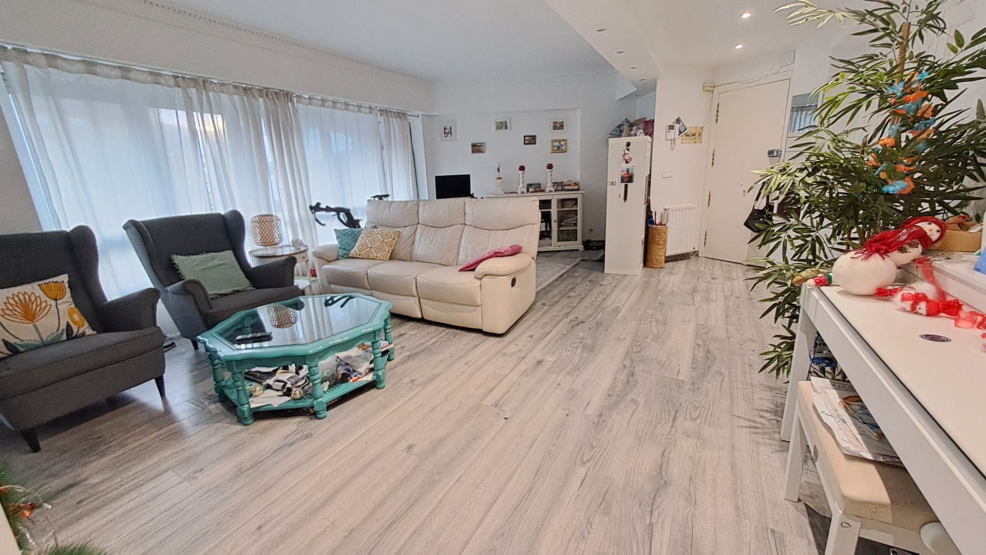 Living room of Flat for sale in Bilbao   with Heating and Furnished