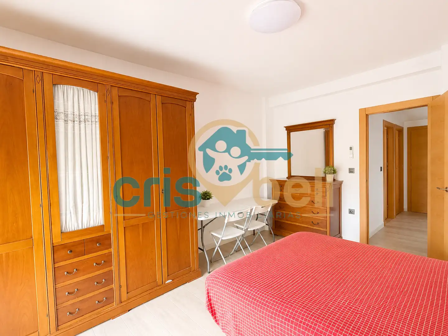 Schlafzimmer von Wohnung zum Verkauf in Lorca mit Klimaanlage, Möbliert und Ofen