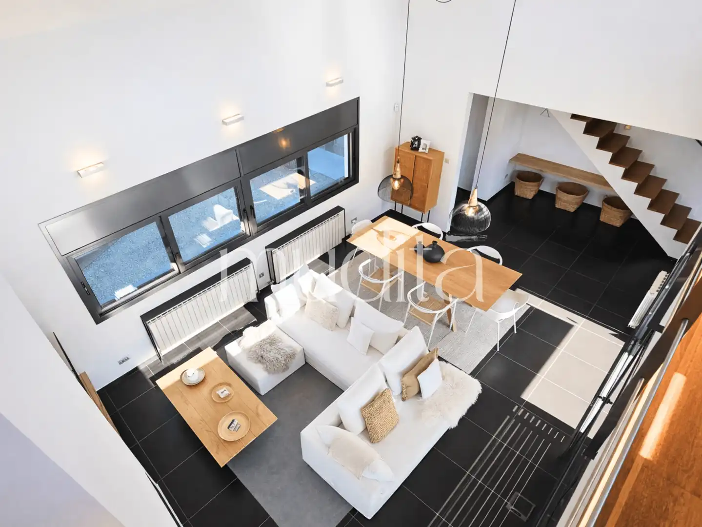 Sala de estar de Casa o chalet en venta en Viladrau con Calefacción, Jardín privado y Terraza
