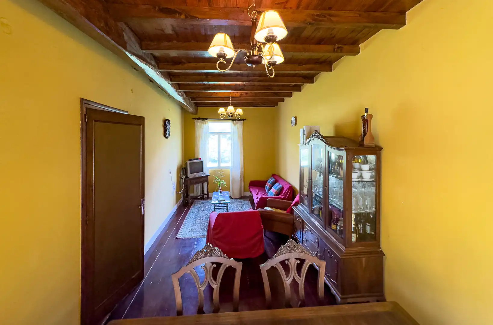 Comedor de Finca rústica en venta en A Pontenova   con Amueblado