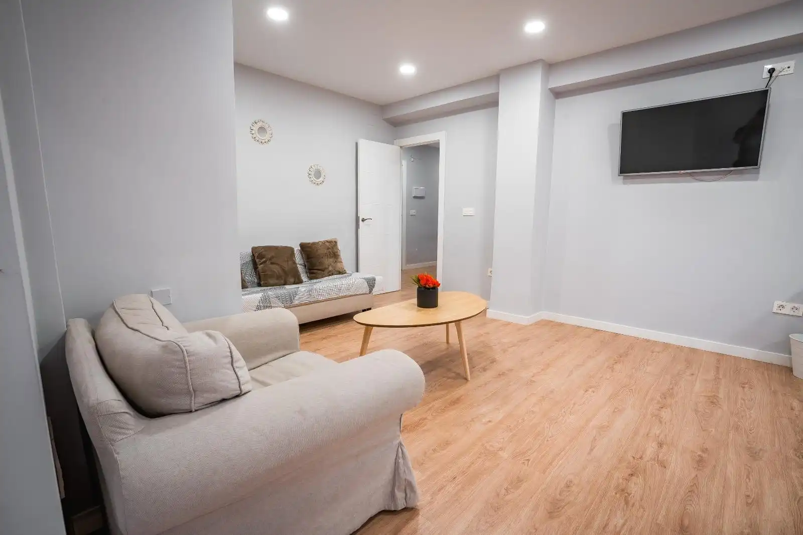Wohnzimmer von Wohnung zur untervermieten in Beiro