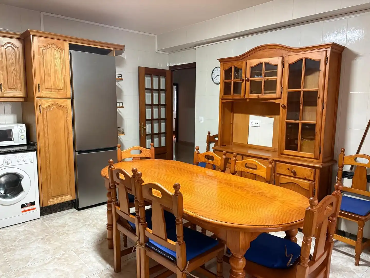 Esszimmer von Wohnung zur Miete in Cangas  mit Heizung, Terrasse und Haustiere erlaubt