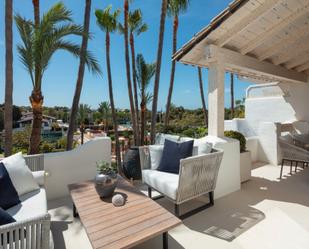 Terrace of Duplex for sale in Marbella  with Terrace and Swimming Pool