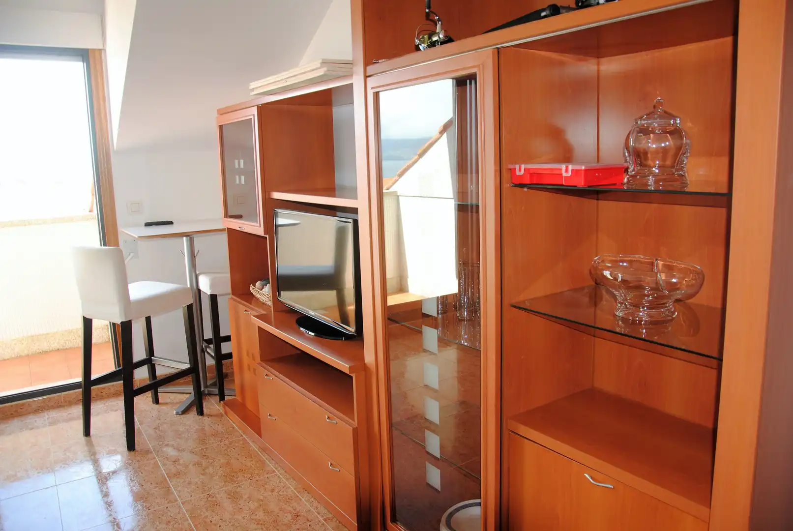 Living room of Apartments for rent in Sanxenxo  with Furnished, Oven and Washing machine