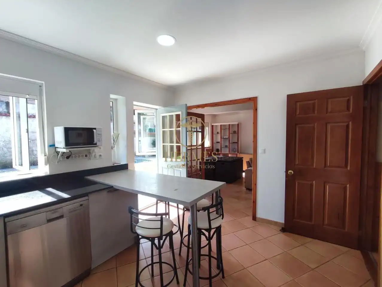 Cocina de Casa o chalet en venta en Mos con Calefacción, Jardín privado y Terraza