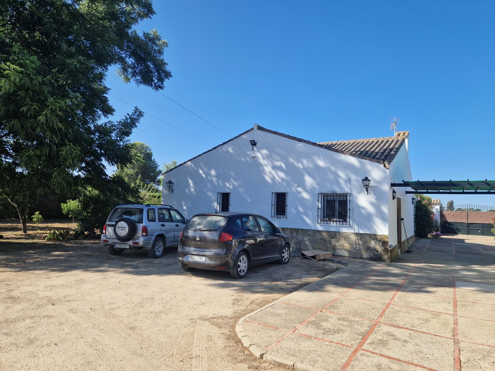 Exterior view of Country house for sale in Jerez de la Frontera  with Air Conditioner, Heating and Swimming Pool