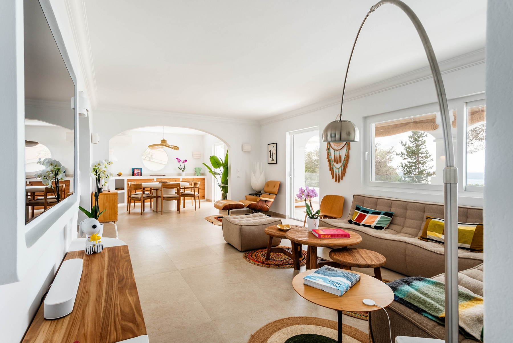 Sala d'estar de Casa o xalet en venda en Alaior amb Aire condicionat, Jardí privat i Terrassa