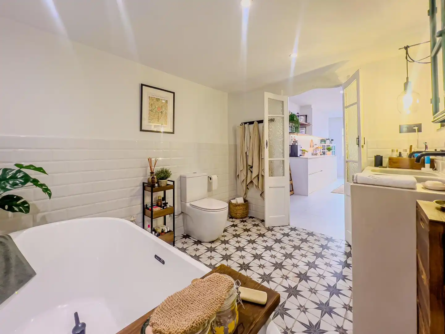 Baño de Casa o chalet en venta en Molins de Rei con Aire acondicionado, Calefacción y Terraza