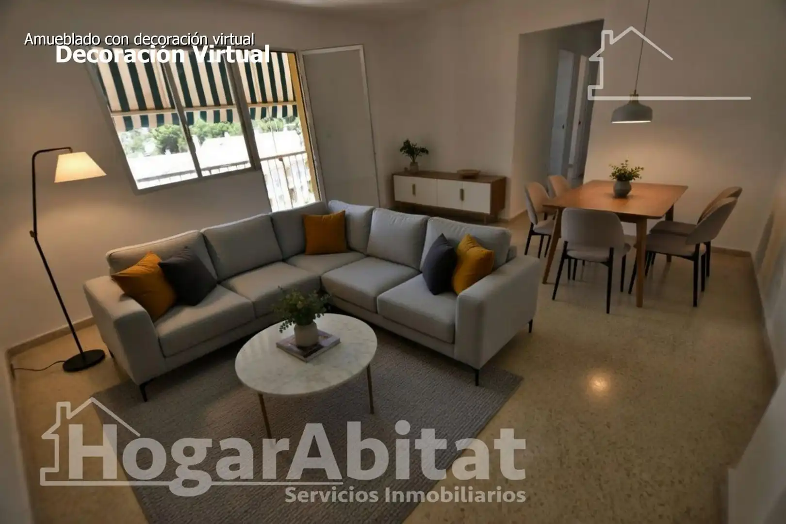 Living room of Flat for sale in Náquera  with Balcony and Alarm