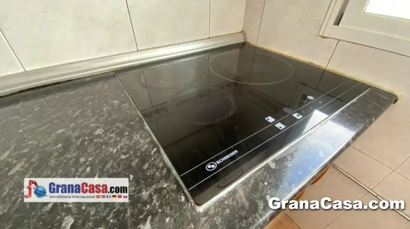 Kitchen of Attic for rent in Granada  with Air Conditioner, Heating and Terrace