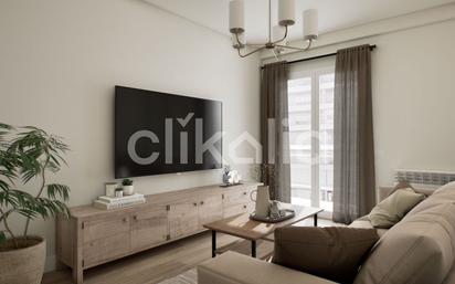 Living room of Flat for sale in  Madrid Capital  with Air Conditioner and Terrace