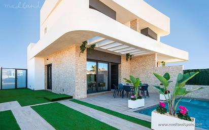 Exterior view of Single-family semi-detached for sale in Los Montesinos  with Private garden and Terrace