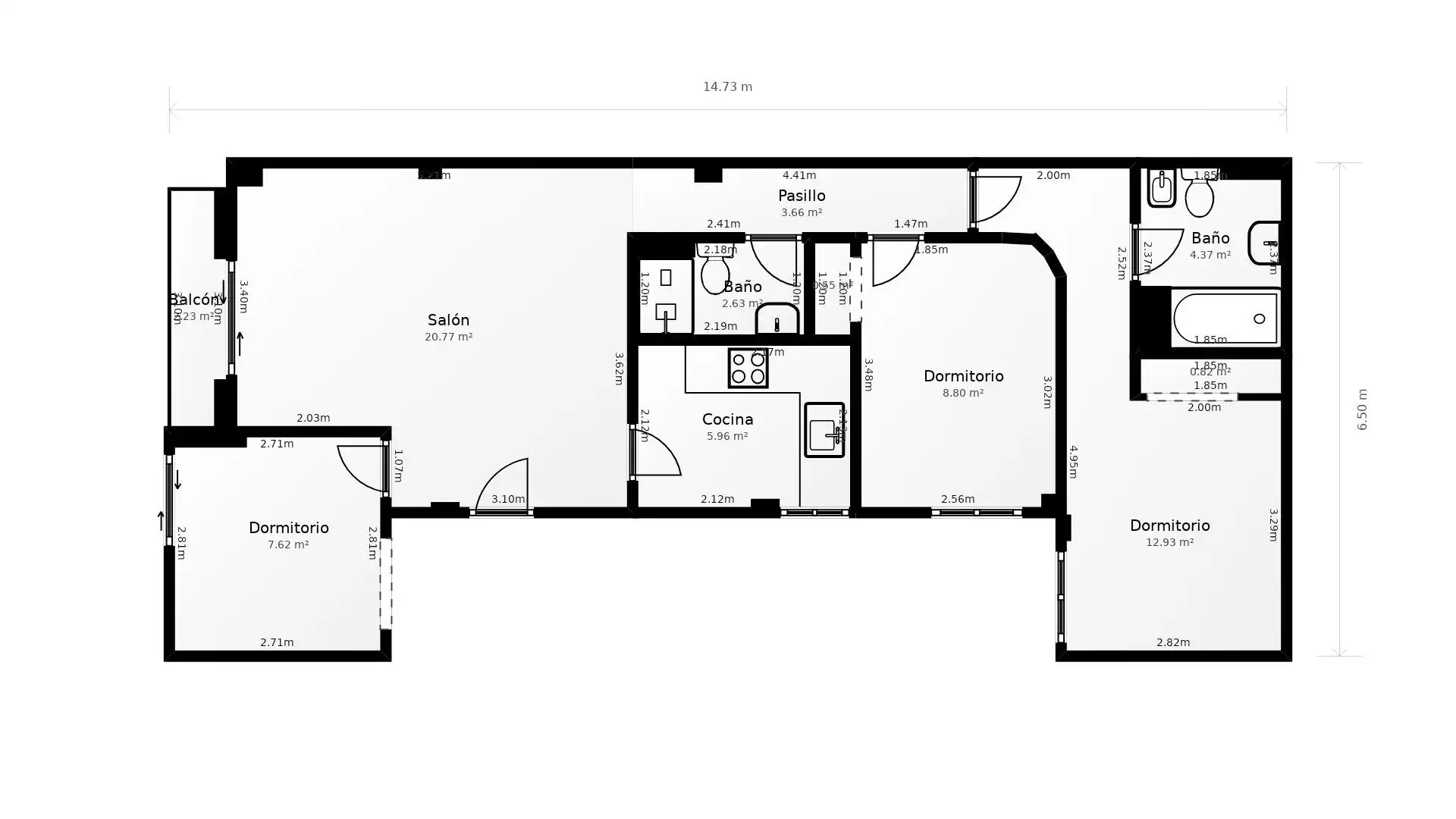 Flat for sale in Daimús  with Air Conditioner, Heating and Storage room