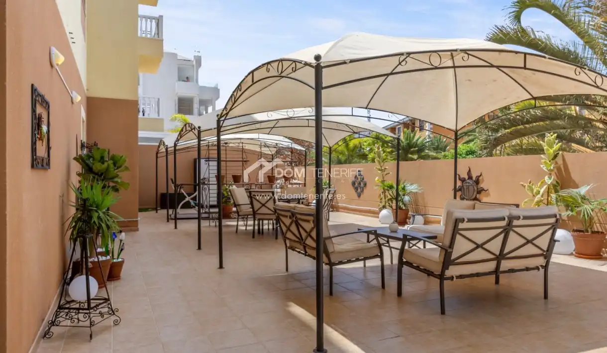 Terrace of Flat for sale in Arona  with Terrace, Swimming Pool and Furnished