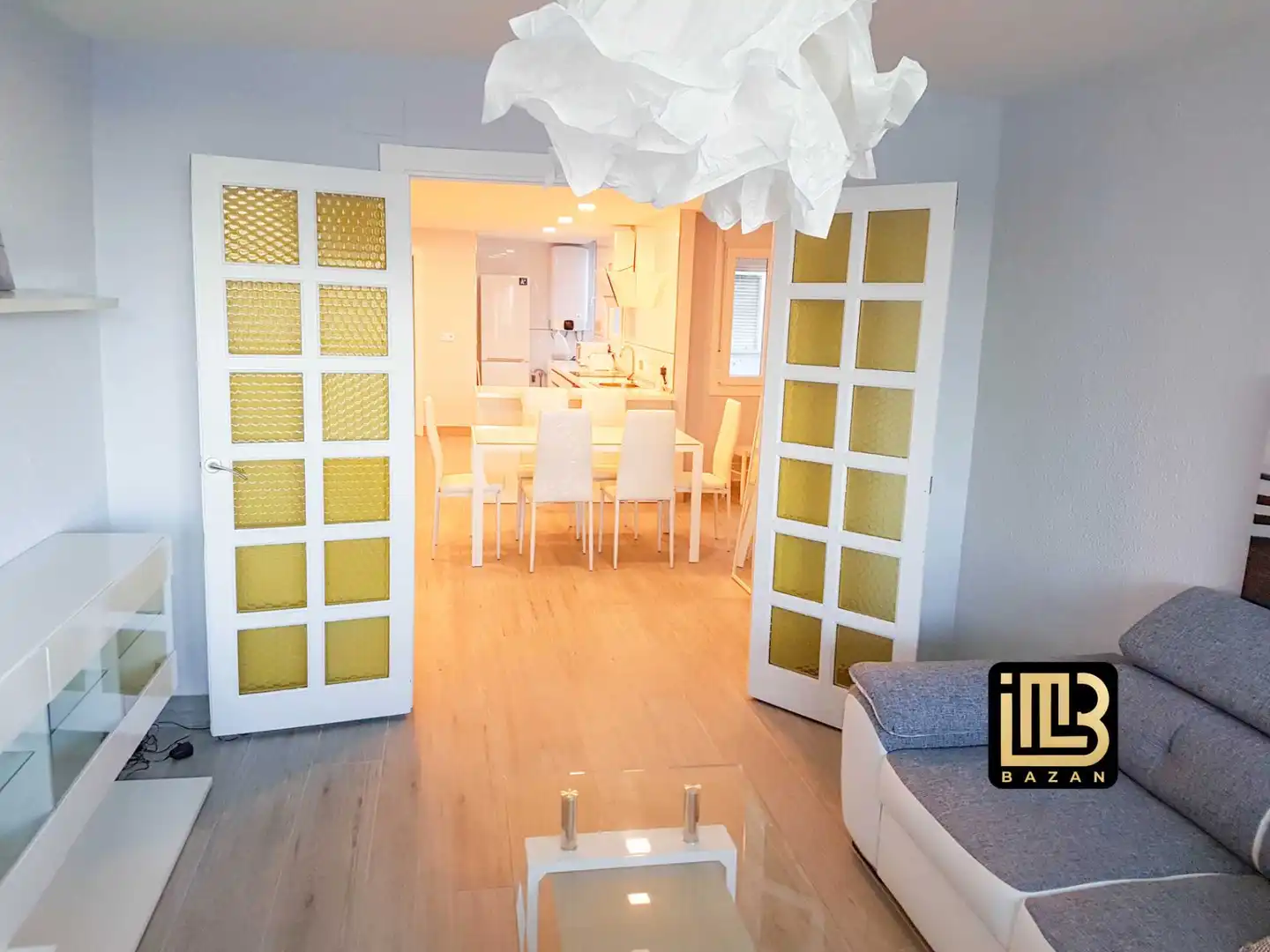 Wohnzimmer von Wohnung zur Miete in Málaga mit Klimaanlage, Heizung und Terrasse