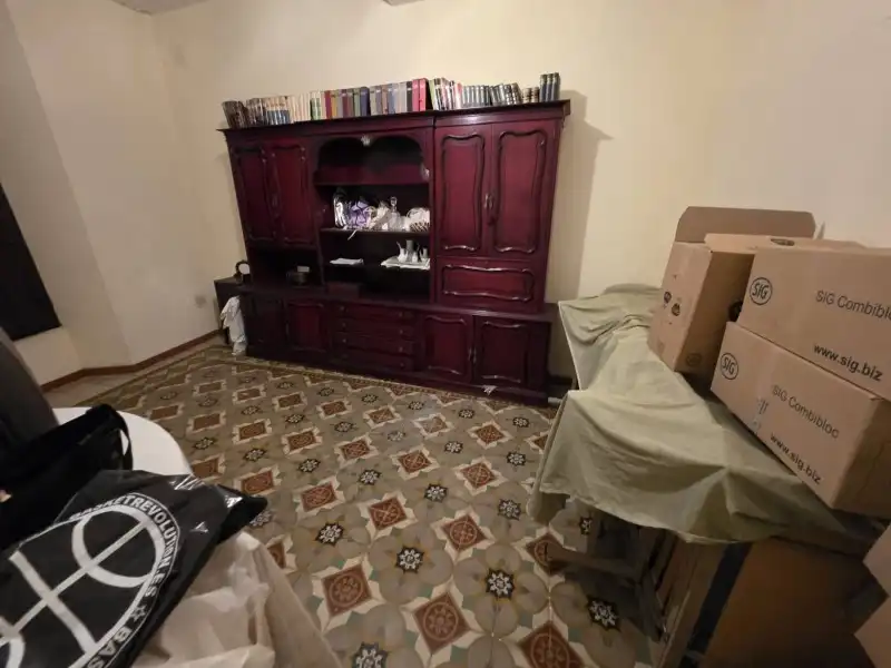 Sala de estar de Piso en venta en Plasencia con Calefacción, Jardín privado y Parquet