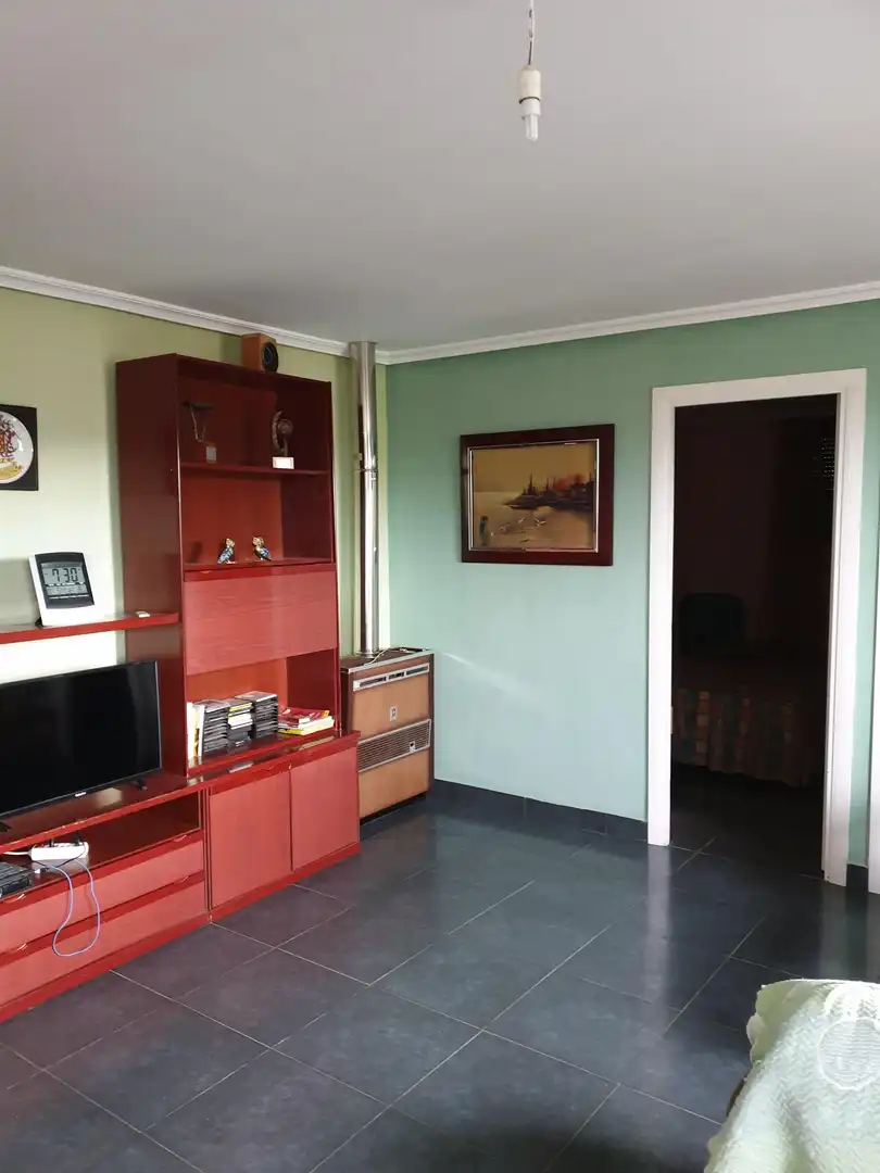 Living room of Houses for sale in  Logroño  with Private garden and Furnished