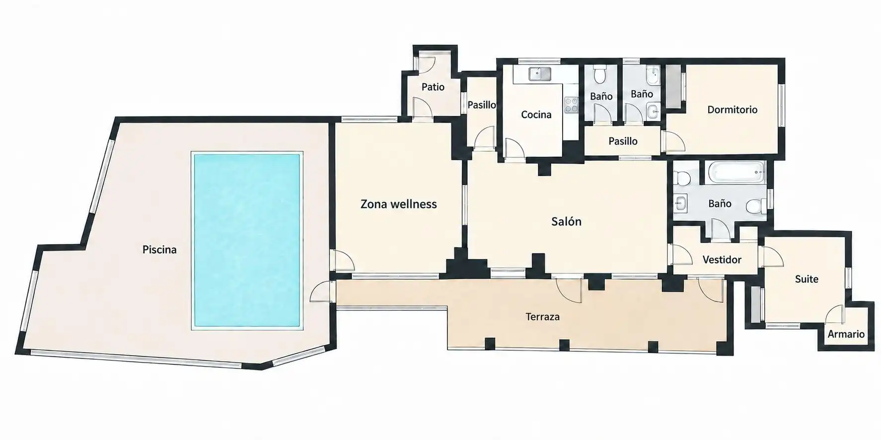 Villa avec piscine à vendre à Las Rotas / Les Rotes, imagen 27