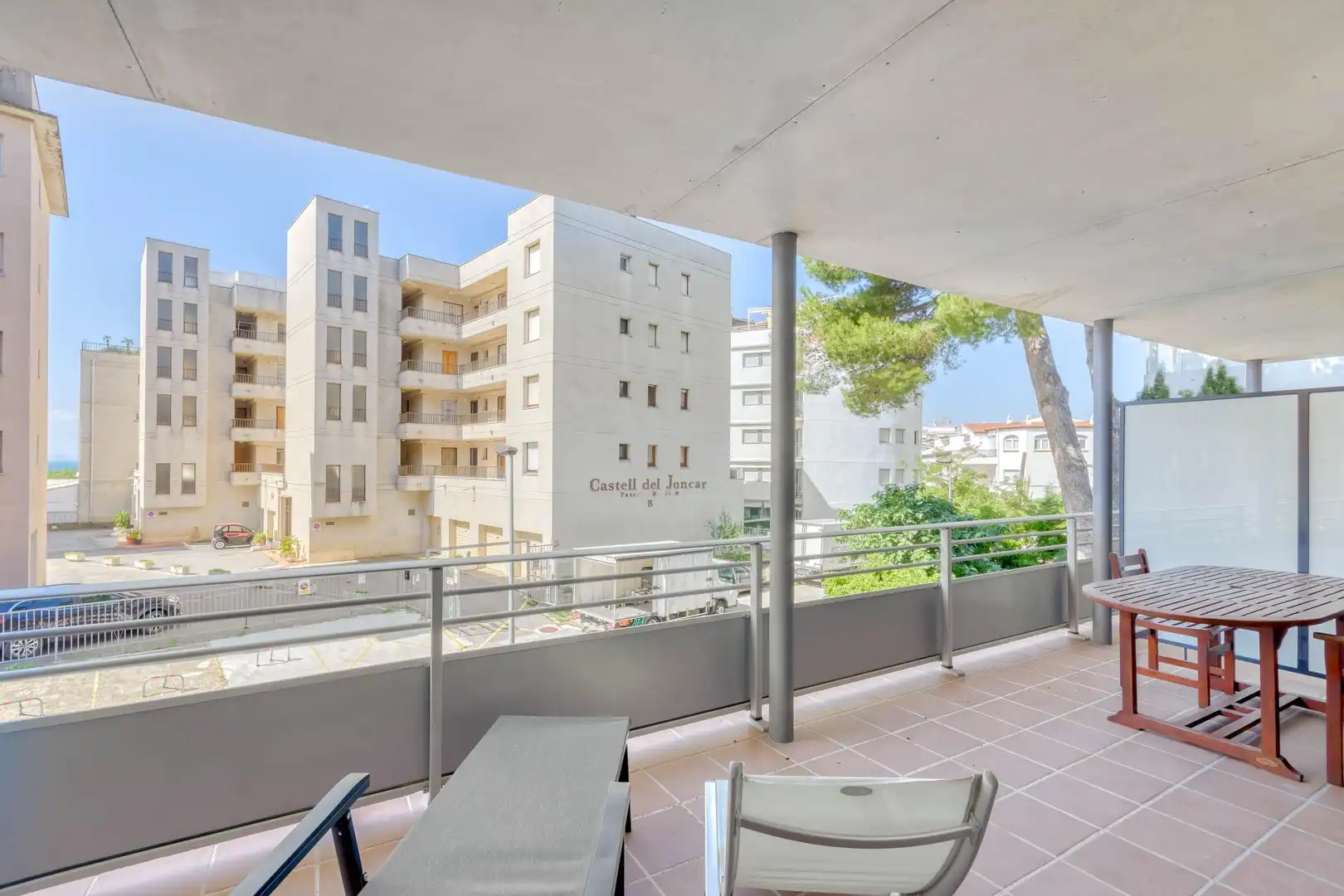 Terrace of Apartments for sale in Roses  with Heating and Swimming Pool