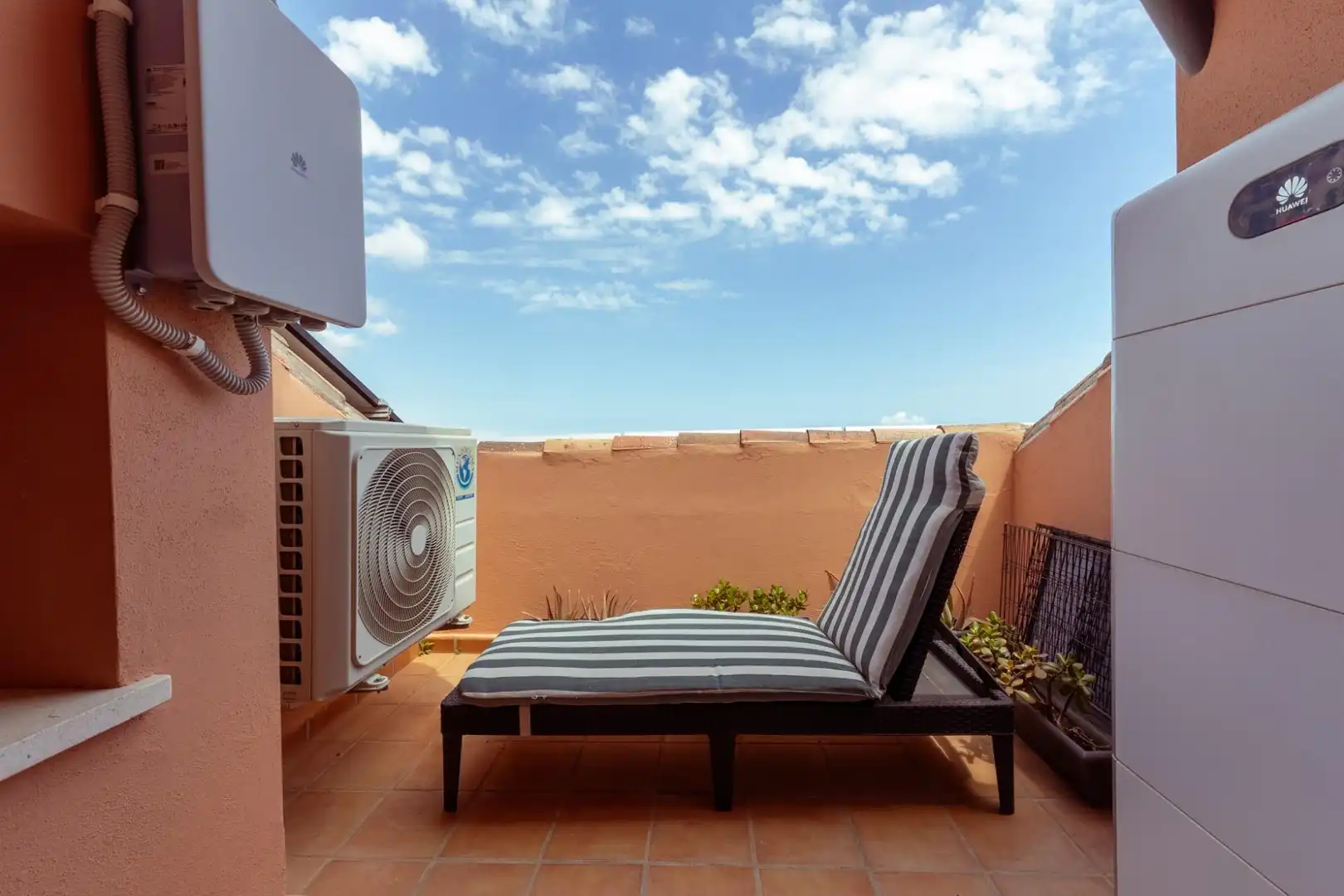 Terrassa de Casa adosada en venda en Benalmádena amb Aire condicionat, Jardí privat i Terrassa