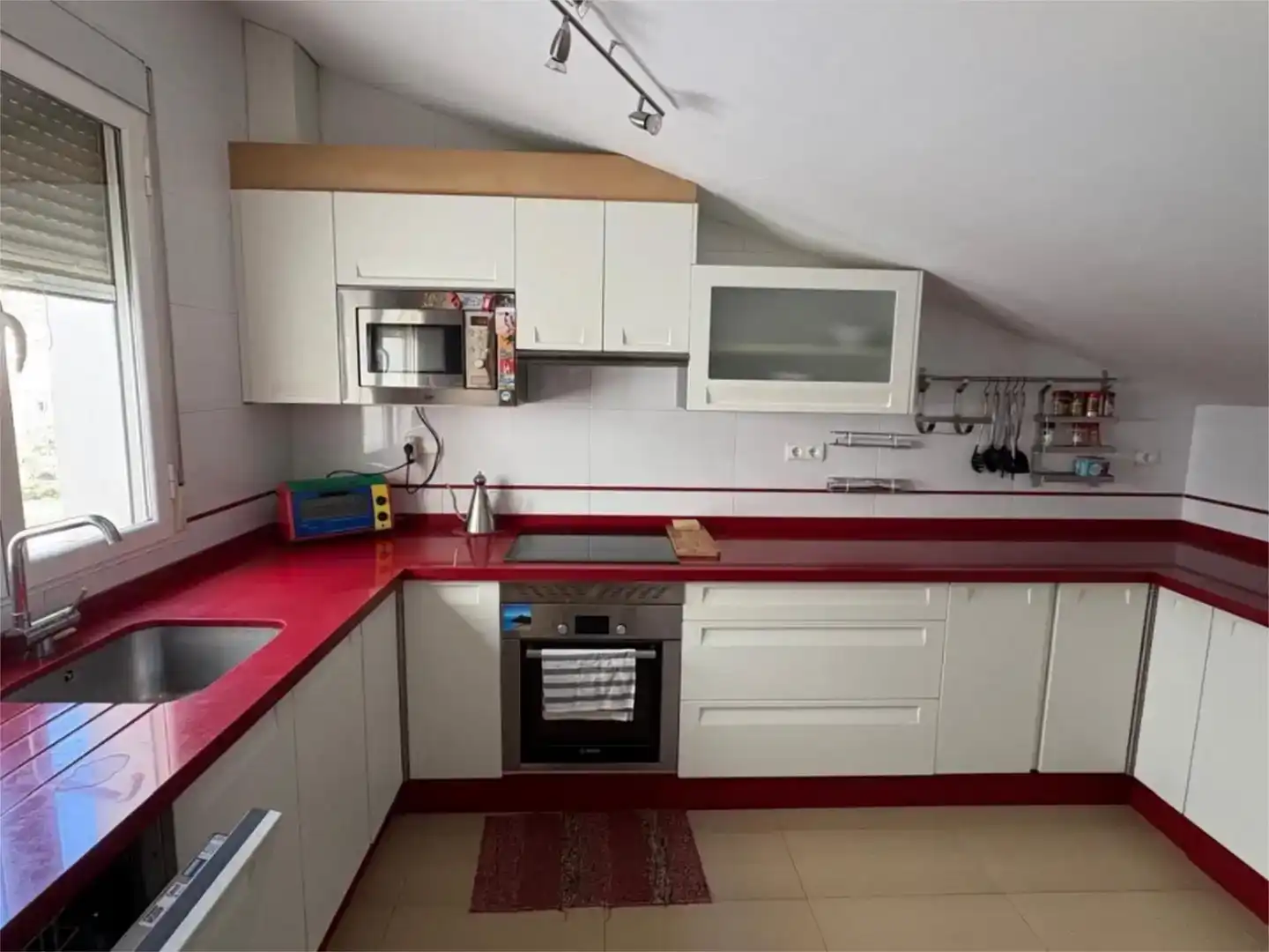 Kitchen of Flat for rent in Vélez-Rubio  with Air Conditioner, Parquet flooring and Storage room