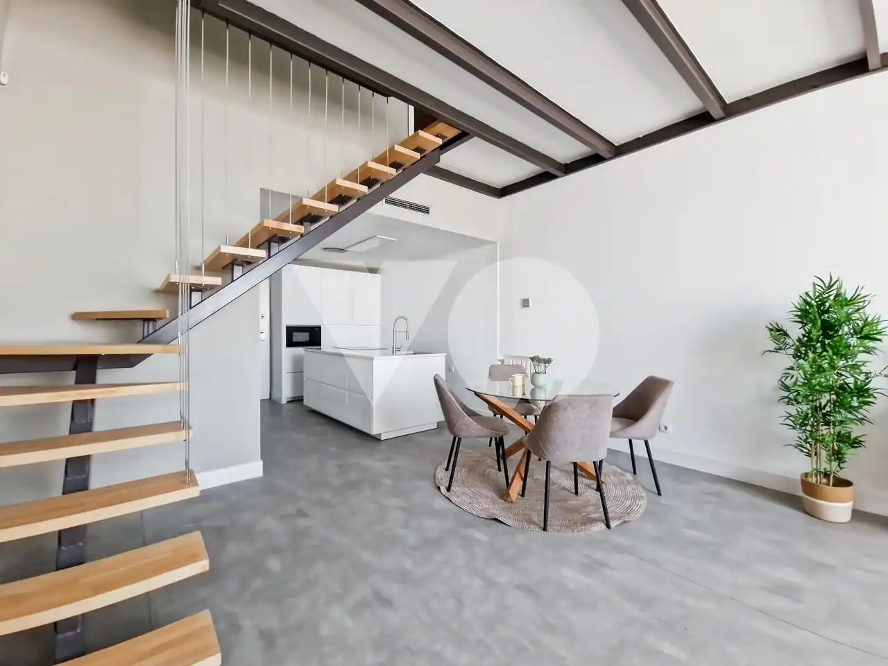 Cocina de Dúplex en venta en  Madrid Capital con Aire acondicionado y Calefacción