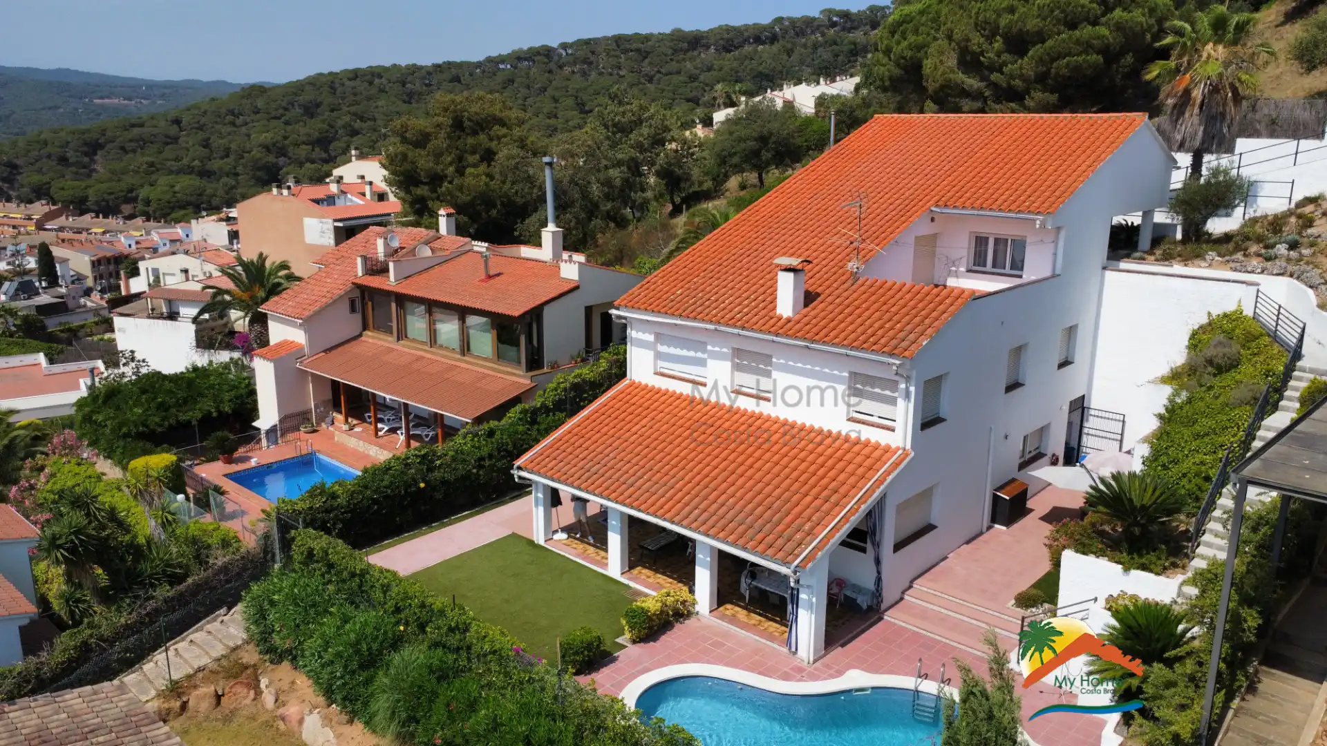 Exterior view of Houses for sale in Blanes  with Heating, Private garden and Terrace