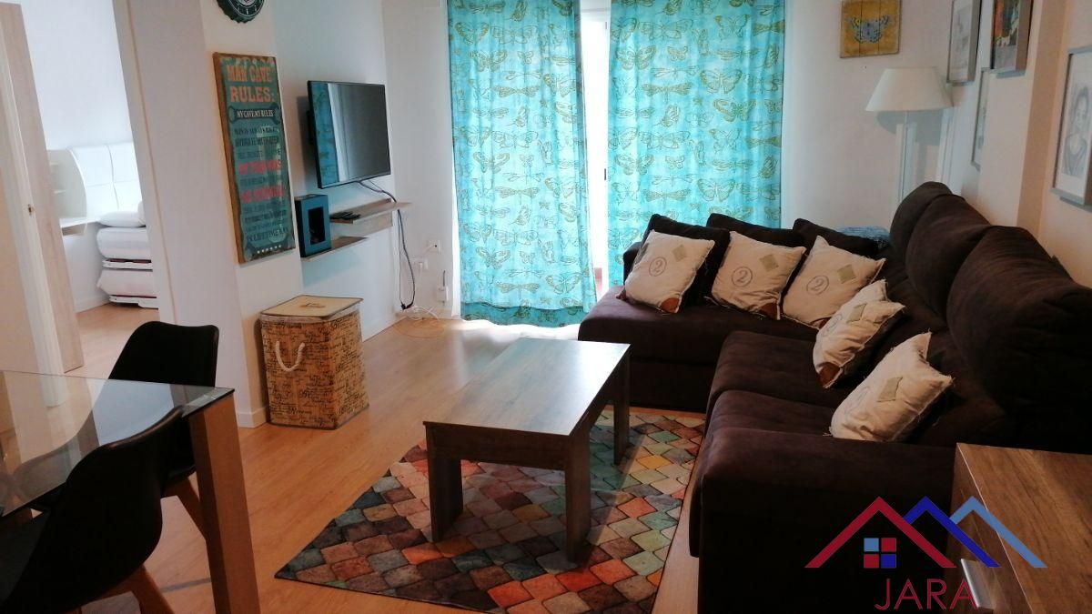 Living room of Flat to rent in Jerez de la Frontera  with Terrace and Furnished