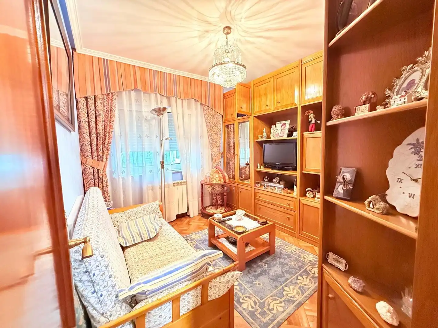 Living room of Flat for sale in Gijón   with Heating
