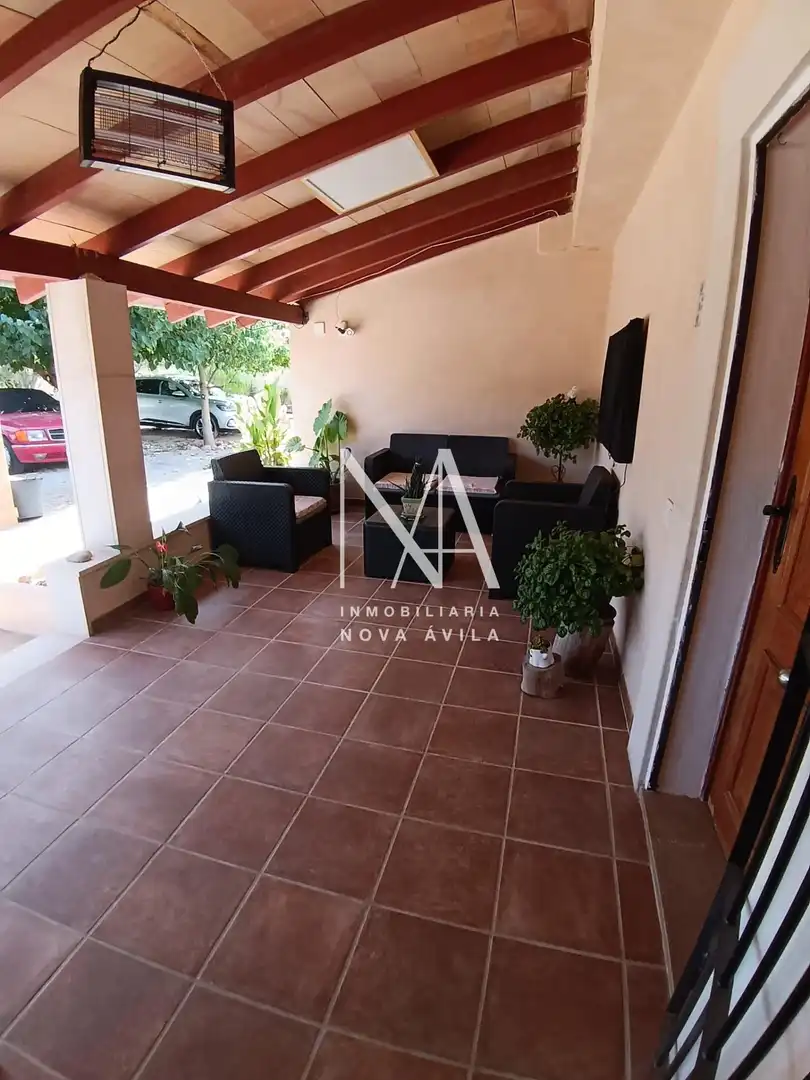 Terrassa de Finca rústica en venda en Sencelles amb Calefacció, Jardí privat i Piscina