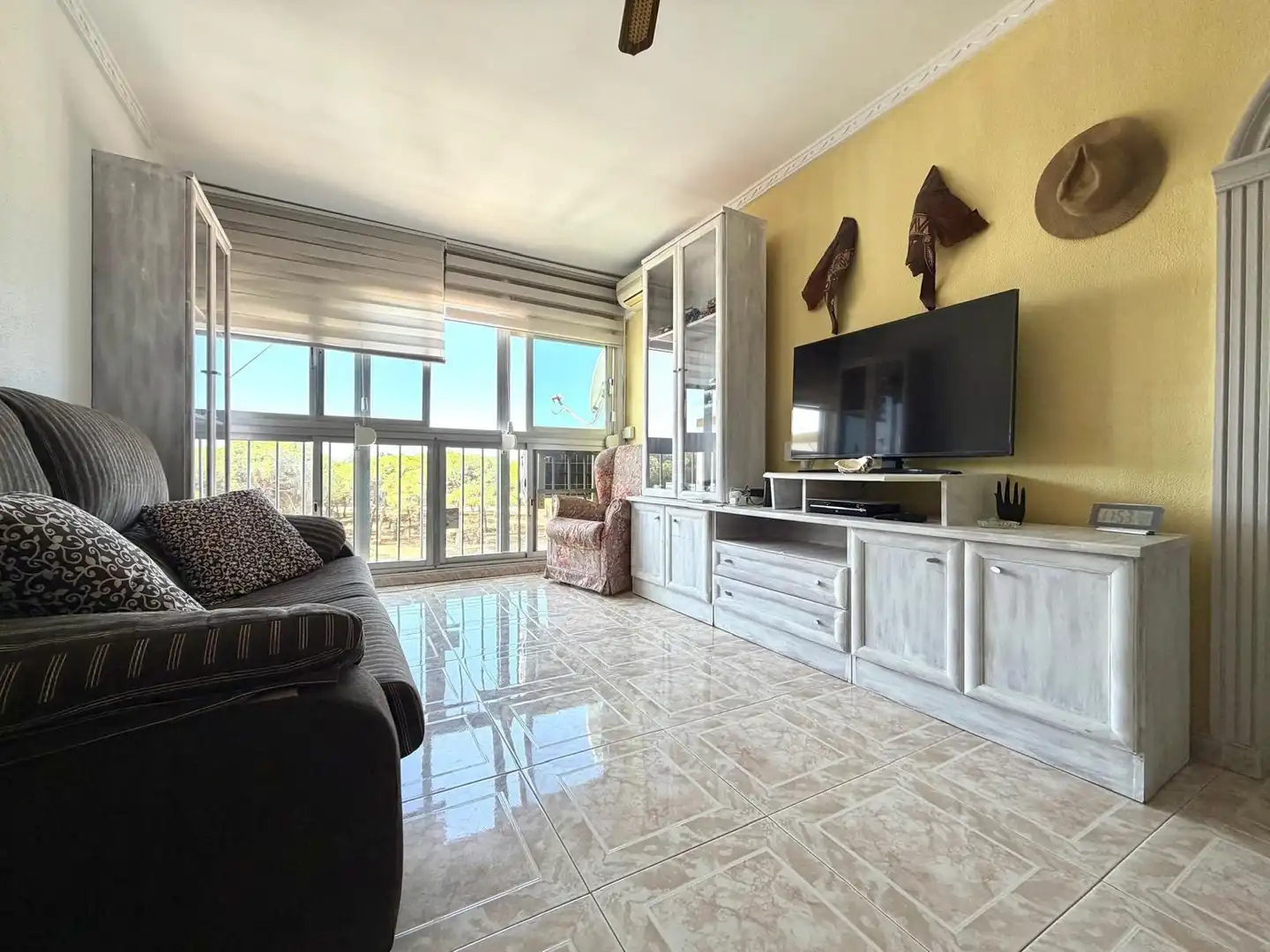 Sala de estar de Piso en venta en El Puerto de Santa María con Aire acondicionado, Calefacción y Trastero